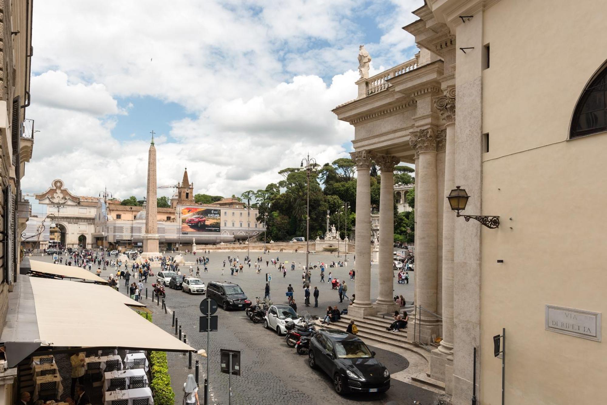 Prince'S Suite - Budget Rooms & Apt Piazza Del Popolo Rzym Zewnętrze zdjęcie